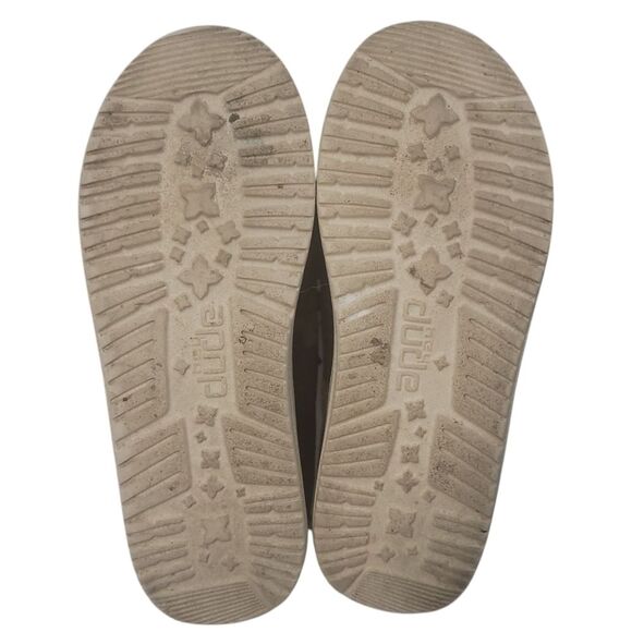 Hey Dude Wally Linen Camo Youth size 13 - Picture 9 of 10